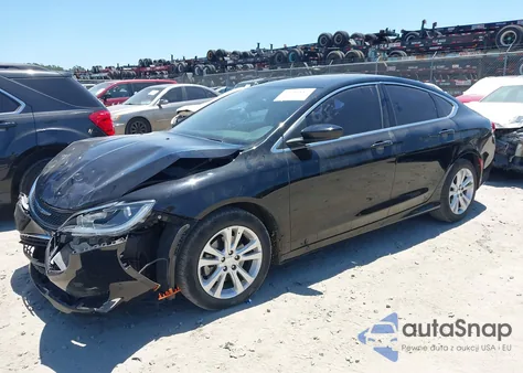 2016 Chrysler 200 Limited z USA, uszkodzony, nr VIN 1C3CCCAB1GN169953